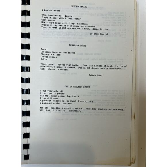 Vintage St. Mary’s Blessed Sacrament Cook Book – Choir Benefit 1988–89 - Picture 6 of 8